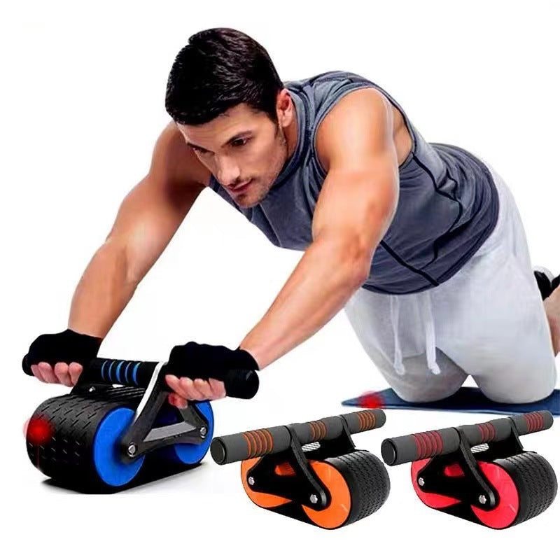 Double Wheel Ab Roller for Stronger Core and Better Fitness
