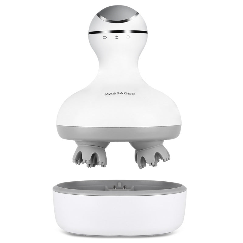 Relaxing Electric Scalp Massager – Portable & Waterproof