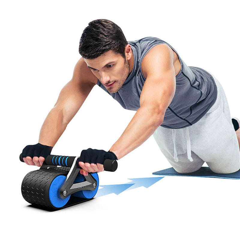 Double Wheel Ab Roller for Stronger Core and Better Fitness