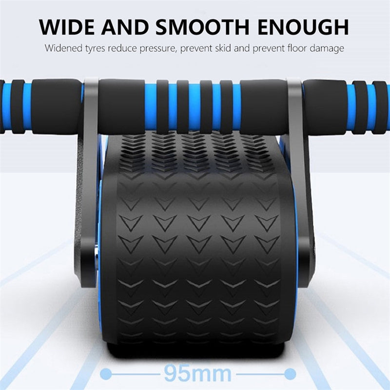 Double Wheel Ab Roller for Stronger Core and Better Fitness