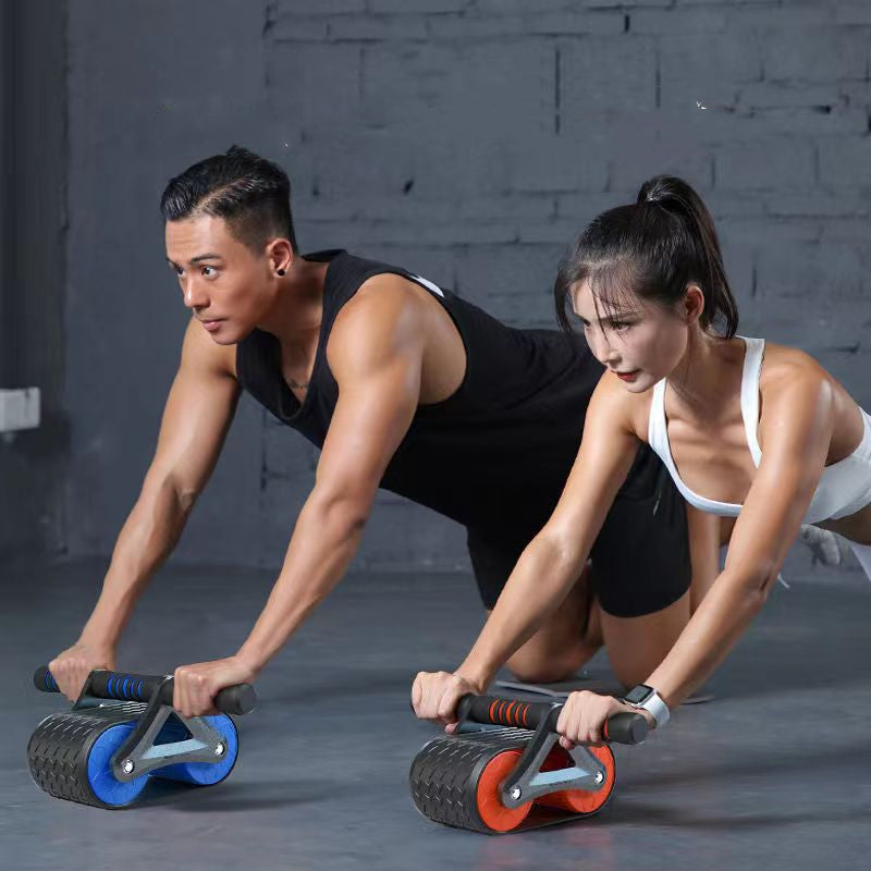 Double Wheel Ab Roller for Stronger Core and Better Fitness