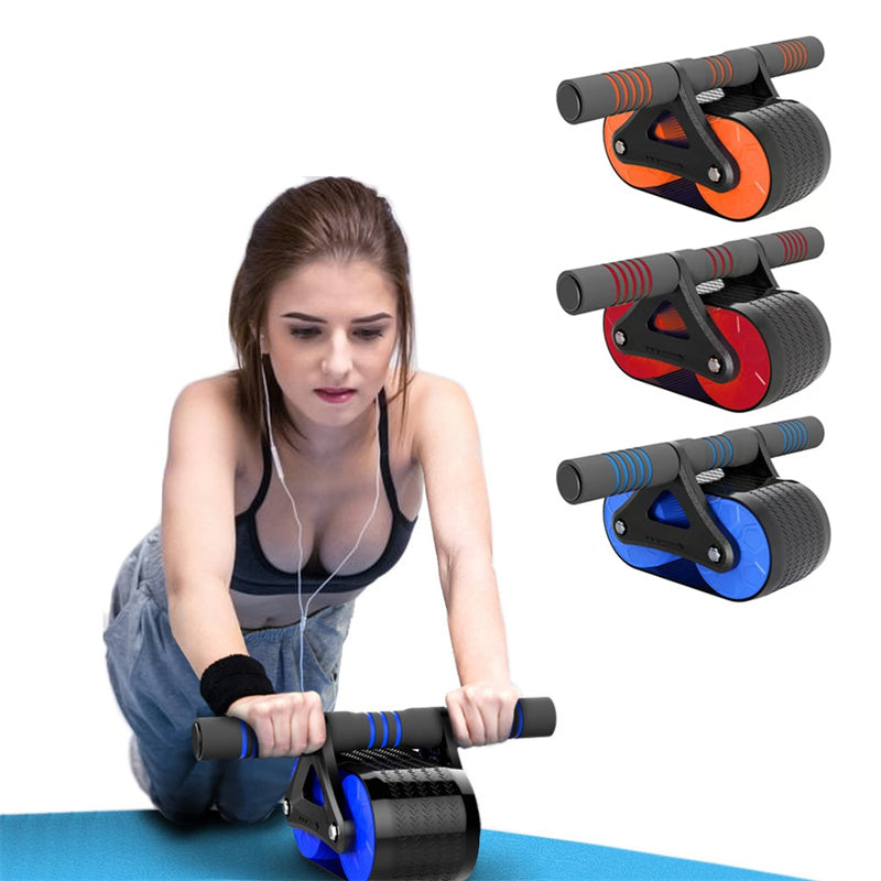 Double Wheel Ab Roller for Stronger Core and Better Fitness