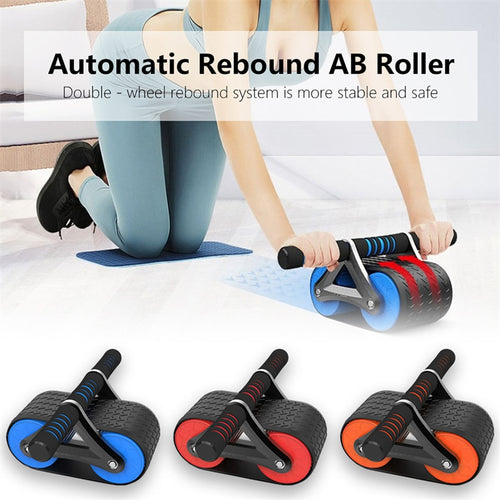 Double Wheel Ab Roller for Stronger Core and Better Fitness
