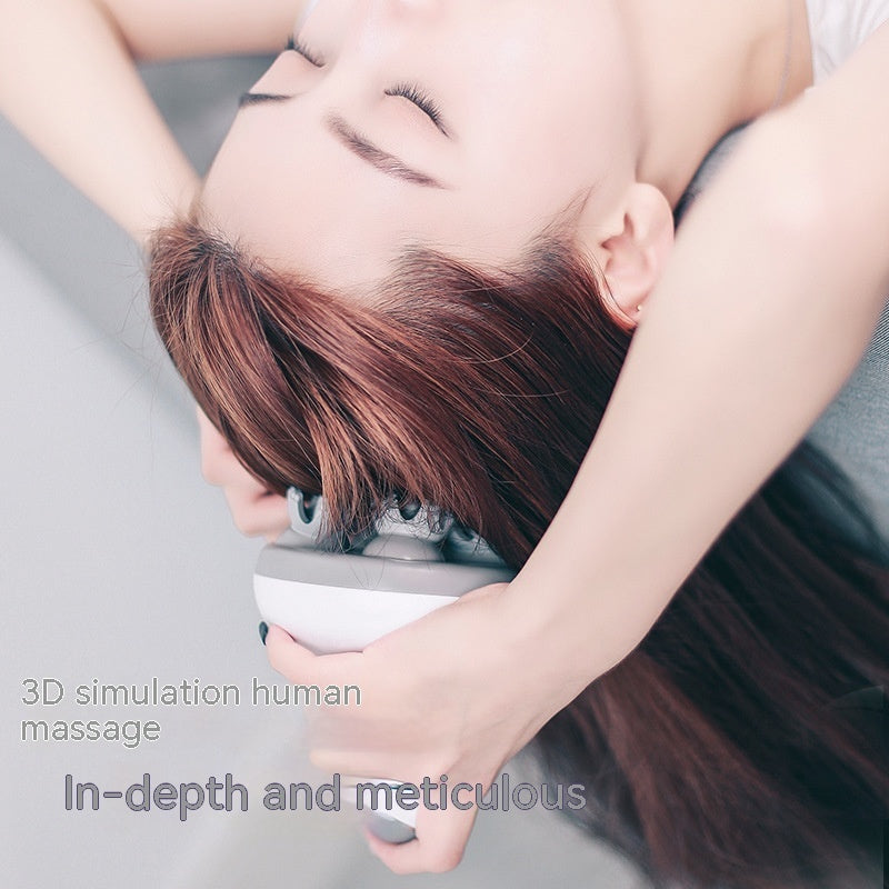 Relaxing Electric Scalp Massager – Portable & Waterproof